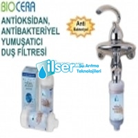 Biocera Antioksidan Antibakteriyel Yumuşatıcı Duş Filtresi