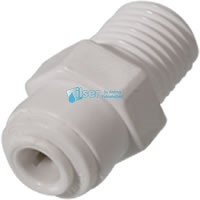  - Double Male Connector, 1/4”, Jaco