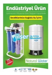 Natural Water R. O. NW- 300 Pompalı Endüstriyel Su Arıtma Cihazı