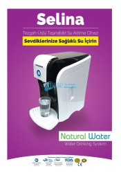 Natural Water - Selina Tezgah Üstü Taşınabilir Atığı olmayan Su Arıtma Cihazı