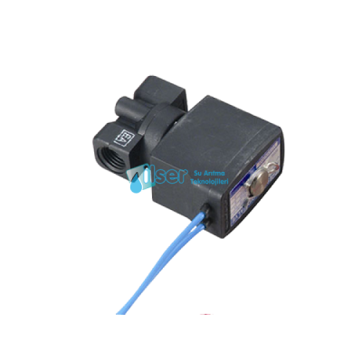 Selonoid Valve 1/4” NPT 24V DC (Tezgahaltı İçin Selonoid)