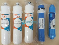 Natural Water - Su Arıtma Cihazı Comtech Uyumlu 5'li Filtre Seti