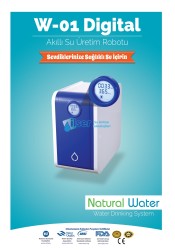 Natural Water - W01 Natural Water Dijital Akıllı Su Üretim Robotu