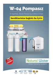 Natural Water - W04 Naturel Water Pompasız Su Arıtma Sistemi